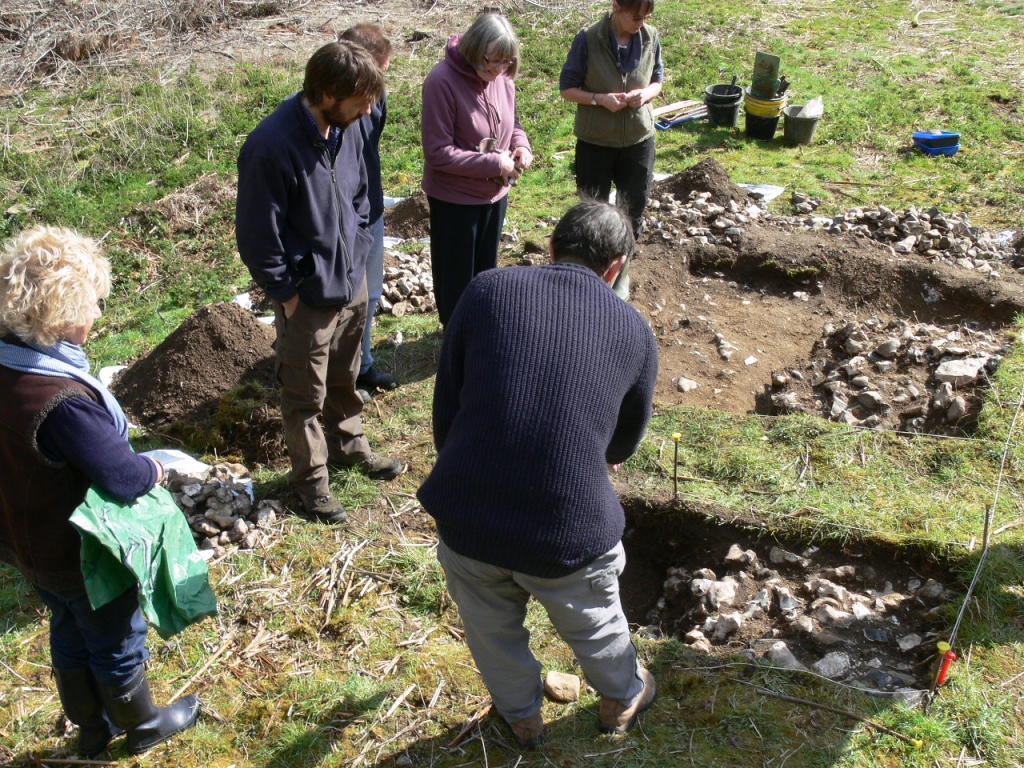 A photo from the FoTF Archaeology Group