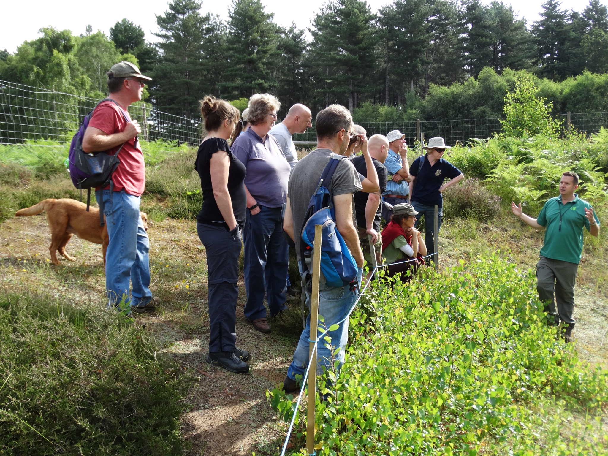 A photo from the FoTF Conservation Event - July 2019 - Weeding at Rex Graham Reserve : The volunteers receive a briefing